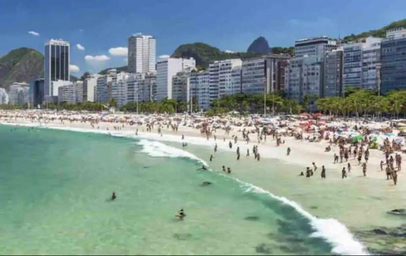 Praia Ha 5Min A Pe! Varanda Alta Com Vista! Piscina, Academia, Portaria 24Hrs, Shopping Ao Lado! Rio de Janeiro Ngoại thất bức ảnh